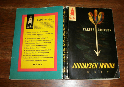 Carter Dickson / Juudaksen ikkuna (SAPO)