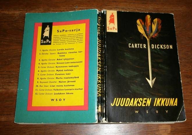 Carter Dickson / Juudaksen ikkuna (SAPO)