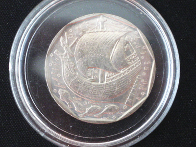 Portugali 50 Escudos kolikko 1986