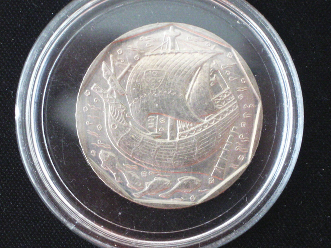 Portugali 50 Escudos kolikko 1986