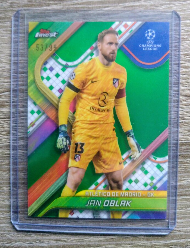 Jan Oblak numeroitu 53/99