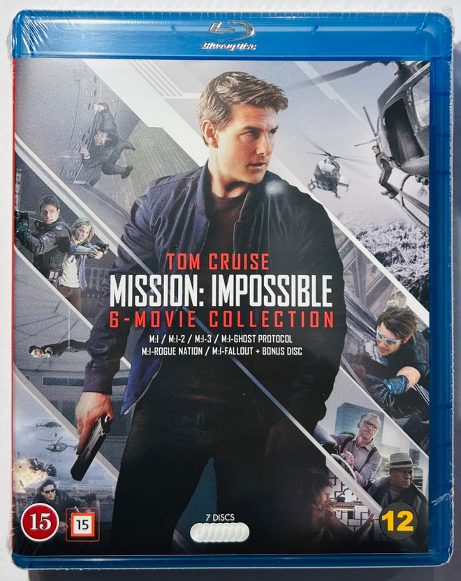 MISSION: IMPOSSIBLE: 6-Movie Collection - Blu-ray Boxi, uusi