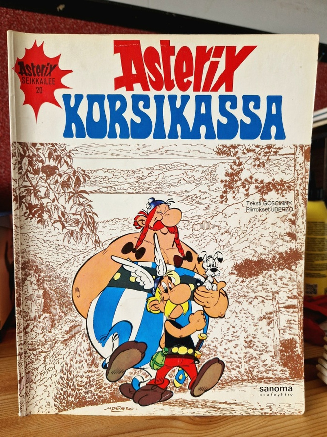 Asterix 20 Asterix korsikassa .1 painos