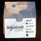 Luhta Brand Store lahjakortti 134,95 € – Myydään 80 € - pikkukuva 1