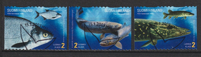 2003 2.luokan Yleismerkkejä 3kpl ensipäiväleimoin