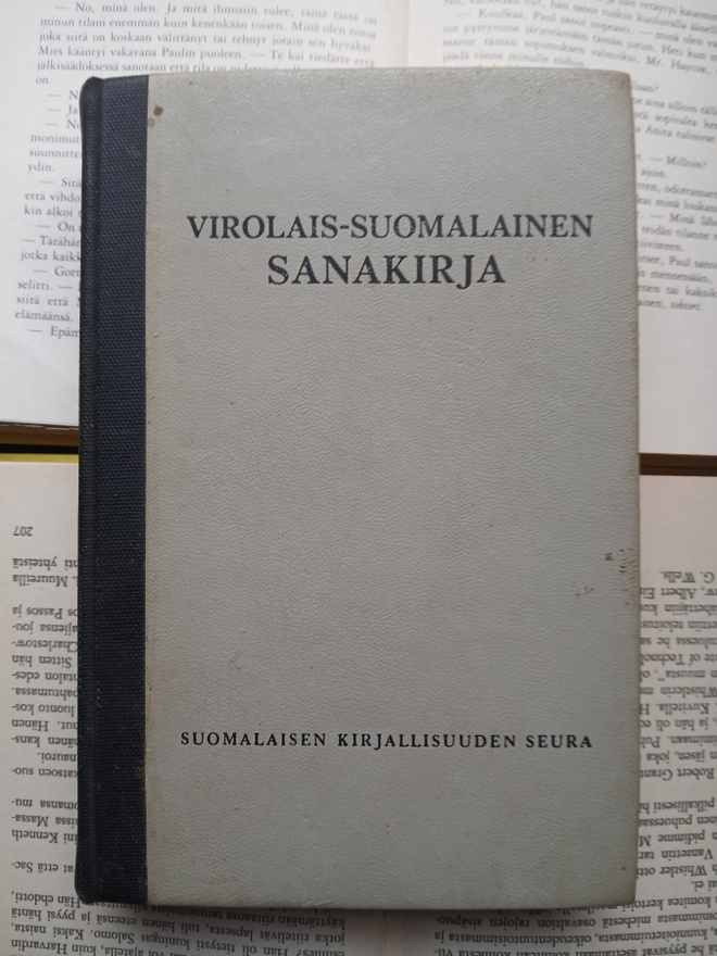 Virolais-suomalainen sanakirja / Eesti-soome sonaraamat