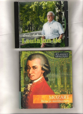 Arvi Aaltonen,  Laulajan Tie, Säkylä ja Mozart, CD-levyt.