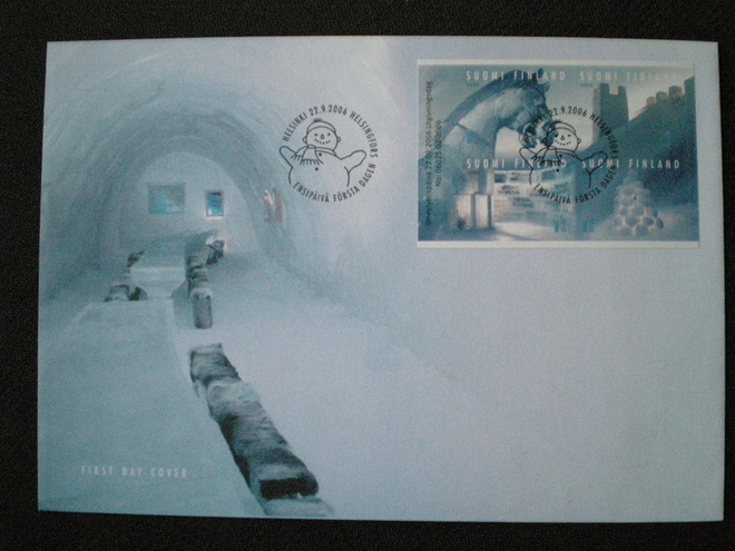 FDC Lumiteoksia 1. lk 22.9.2006 - LaPe V70