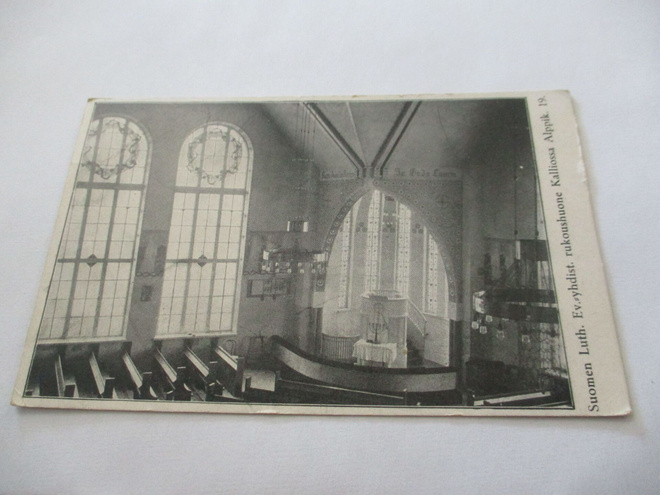 Helsinki Kallio Alppikatu 19 rukoushuone - 1925