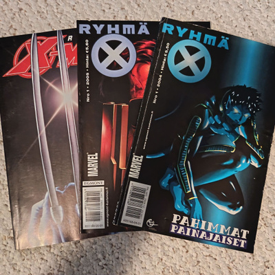 Ryhmä-X / X-men vuosikerrat 2004 - 2006