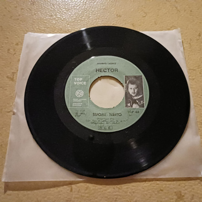 Hector – Suomi-Neito 7" orig 1974 Folk Rock