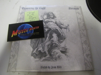 DROWNING THE LIGHT / ETERNUM 7'' SPLIT PUNAINEN LEVY UUSI