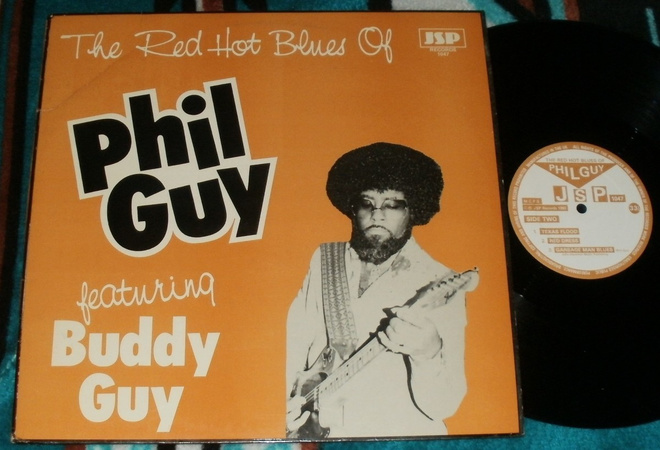 PHIL GUY FEAT. BUDDY GUY ~ The Red Hot Blues ~ LP