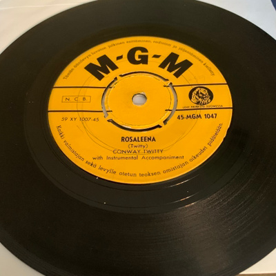 CONWAY TWITTY: Rosaleena * Halfway To Heaven * FIN 1959