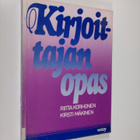 Riitta Korhonen : Kirjoittajan opas - pikkukuva 1