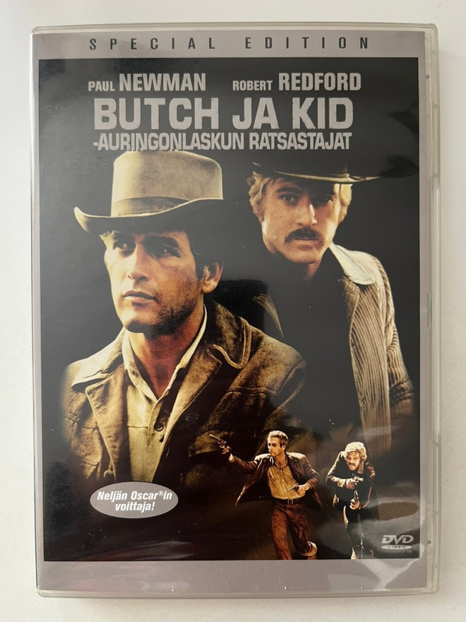 Butch ja Kid, Auringonlaskun ratsastajat - DVD