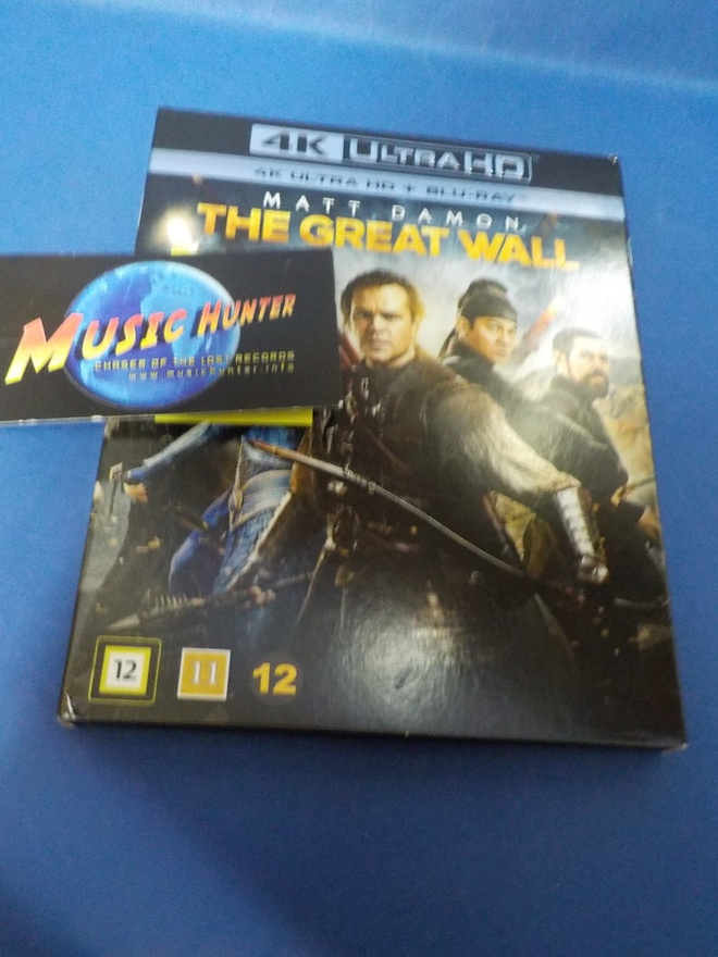 THE GREAT WALL UUSI 4K ULTRA HD + BLU-RAY (W)