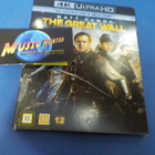 THE GREAT WALL UUSI 4K ULTRA HD + BLU-RAY (W) - pikkukuva 1