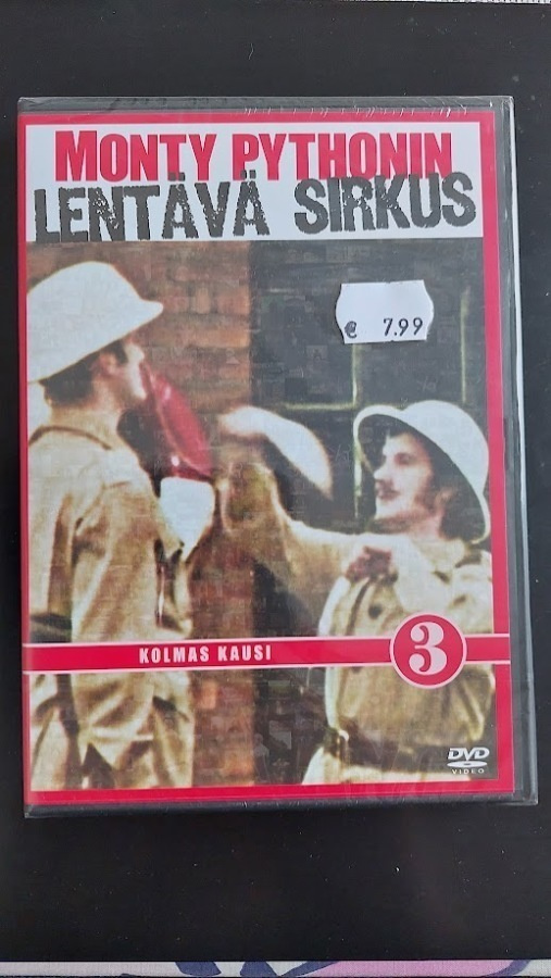 DVD Monty Pythonin lentävä sirkus, kausi 3 (2 dvd)