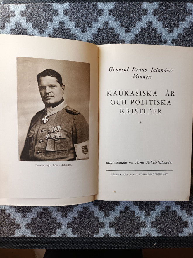 Bruno Jalander: Kaukasiska år och politiska kristider
