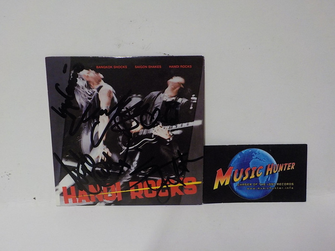 HANOI ROCKS - BANGKOK SHOCKS SAIGON SHAKES CD + NIMMARIT x 4
