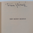 Tauno Yliruusi : Niin monet muistot (signeerattu) - pikkukuva 3