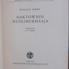 Ronald Ferry: Oaktownin nuolimurhaaja. 129 s. - pikkukuva 4