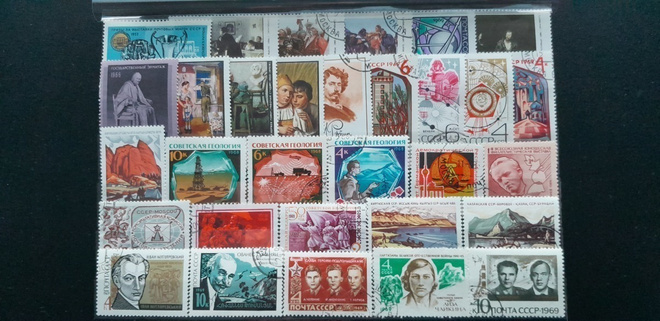 CCCP NEUVOSTOLIITTO LEIMATTUJA 60-luku postimerkkejä 31 kpl