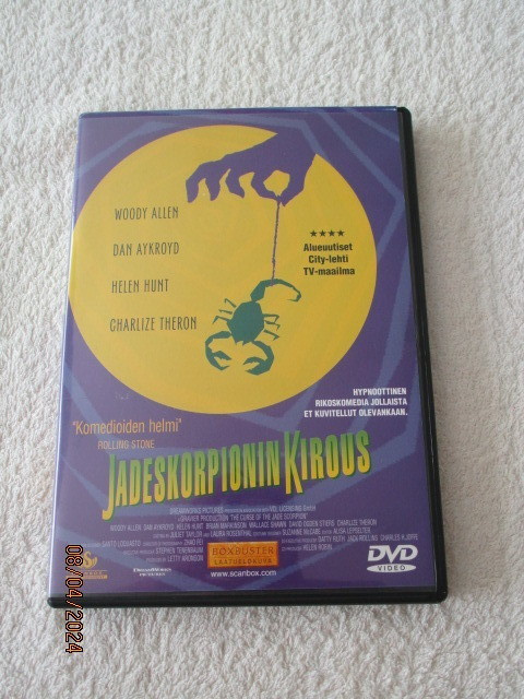 JADESKORPIONIN KIROUS (DVD) Woody Allen