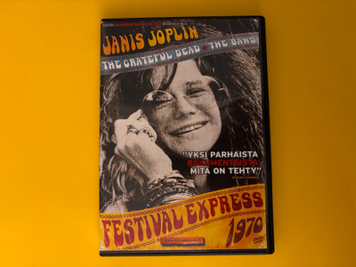 Joplin The Grateful Dead The Band Festival Express 1970 DVD