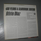 LP    Alirio Diaz    400 Years Of The Classical Guitar - pikkukuva 2