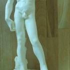 Figuuri alaston nuorimies nimeltään David , korkeus 24cm - pikkukuva 1