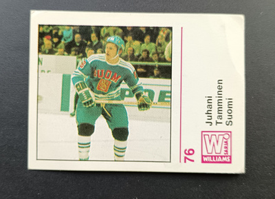 1971-72 Williams #76 Juhani Tamminen