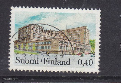 1973 Tampereen postitalo loistoleimaisena