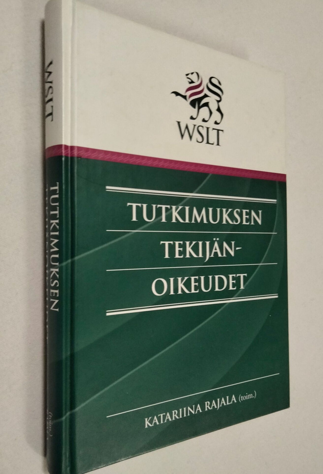 Katariina Rajala (toim.) : Tutkimuksen tekijänoikeudet