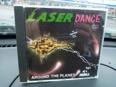 CD LASERDANCE : AROUND THE PLANET ( SIS POSTIKULU)