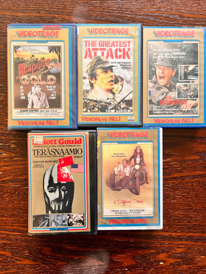 Vhs / Beta Videotrage United film x 5