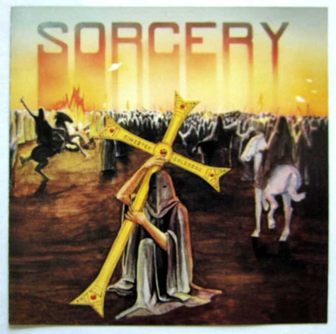 SORCERY Sinister Soldiers CD 1970s Heviä