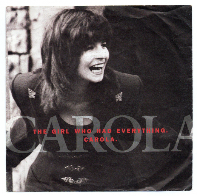 Single. CAROLA  HÄGGKVIST  One more chance/The girl who had