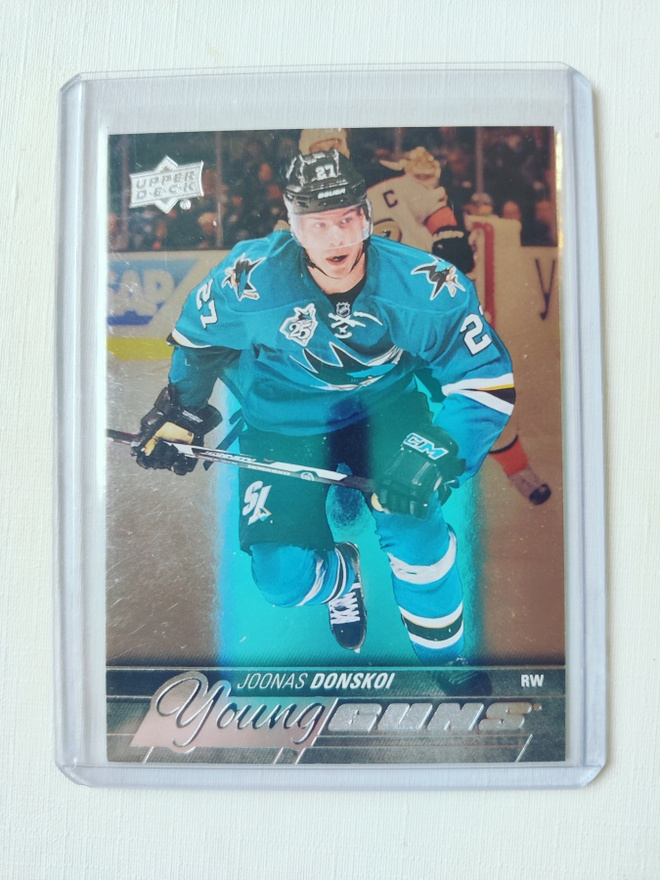 15-16 UD Young Guns Silver Foil - Joonas Donskoi