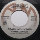 Ozark Mountain Daredevils: Look Away 7" single 1974 - pikkukuva 2