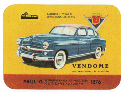 Paulig Minimoikortti n:o 532 VENDOME