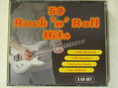 Kokoelma • 50 Rock 'n' Roll Hits Tupla CD Box