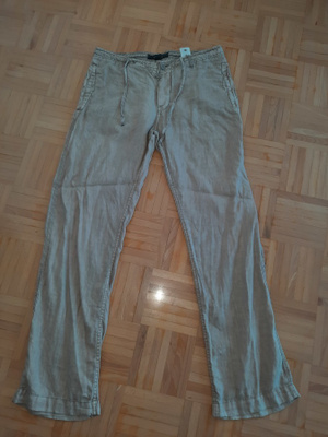 Housut koko M/L , pellavaa