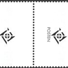 Ål 1997 Eurooppa-merkki 2,90 mk välilöpari logo ** LaPe 128 - pikkukuva 2