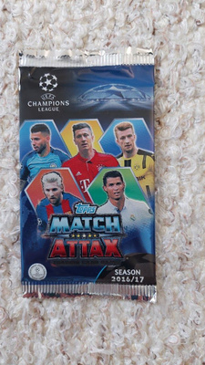 Topps Match Attax 2016/17 - avaamaton kääre