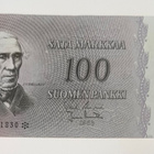 100 markkaa v. 1963 Litt.A, G-tähti, vain 48 000 kpl - pikkukuva 1