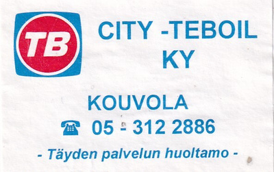 Kouvola, City - Teboil Ky    s14/3