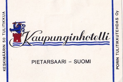 Pietarsaari, Kaupunginhotelli b527