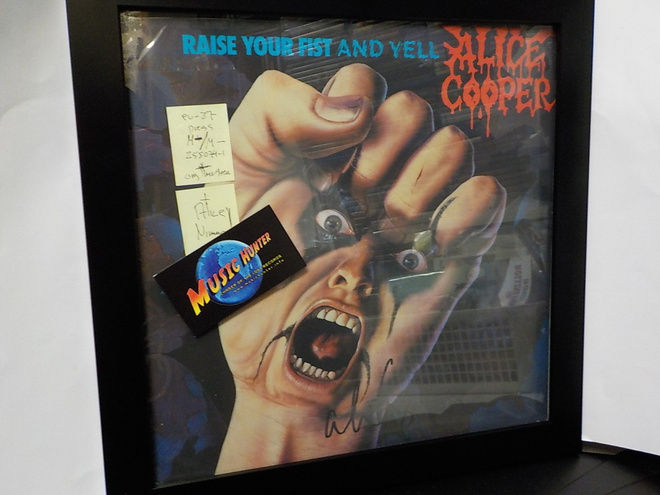 ALICE COOPER - RAISE YOUR FIST AND YELL LP ALICEN NIMMARILLA
